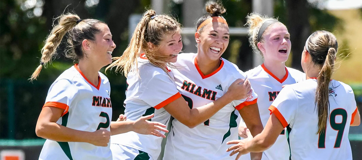 Against Oklahoma State, Mikayla Tupper tapped home her first career goal, helping the Hurricanes remain unbeaten through their first five contests.