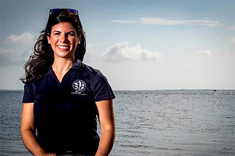 executive director and waterkeeper of Miami Waterkeeper, Rachel Silverstein, Ph.D. ’12
