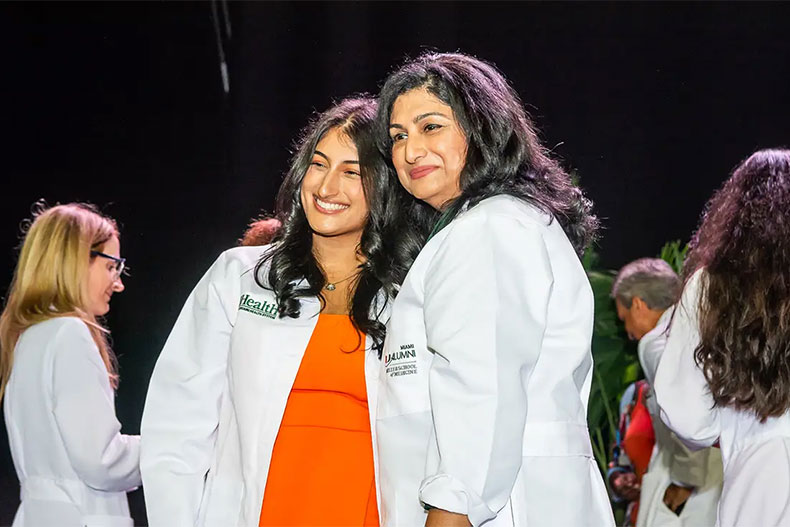 White Coat Ceremony Welcomes Class of 2028 to the Medical Profession