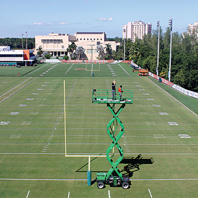 UM Outdoor Football Practice Field
